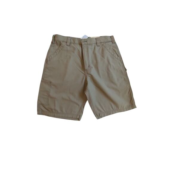 Carhartt Men's Size 38 Loose Original Fit Cargo Carpenter Canvas Work Shorts 10" - Picture 2 of 12
